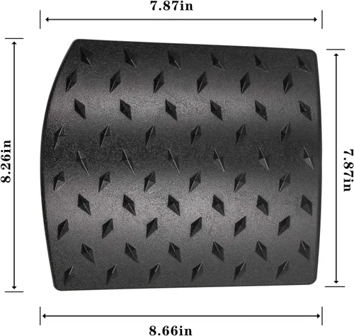 Miniatura 7 de Danti Eagle Eyes estilo Fury Grid Gladiator Vader Rejilla Frontal Grill – Carcasa frontal capucha Parachoques Guardia de pantalla mate, Negro