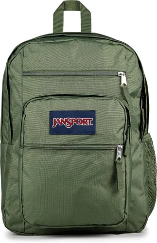 Miniatura 30 de JanSport Mochila para portátil - Bolsa para computadora con 2 compartimentos, tirantes ergonómicos, funda para portátil de 15 pulgadas, asa de Gris