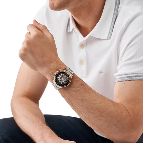 Miniatura 4 de Michael Kors Reloj cronógrafo de acero inoxidable Bayville