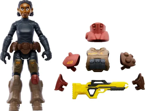 Miniatura 7 de Mattel Disney y Pixar Lightyear Buzz Lightyear Figura de acción y accesorios, Space Ranger Gear XL-01, juego de 11.6 pulgadas y 14 articulaciones