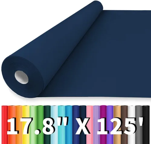 Miniatura 20 de Vanhench - Papel de estraza color marrón de 17.5 x 1200 pulgadas (100 pies), para artes y manualidades, para envolver regalos y flores, tablón