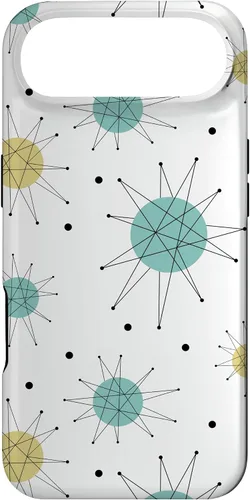 Miniatura 27 de Franciscan Starburst Mid Century Modern Atomic Era Pattern Case for iPhone 17