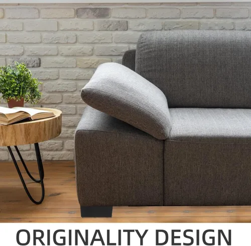 Miniatura 4 de NUOBESTY Patas de muebles en forma de L, paquete de 4 con tornillos de 5.90 x 5.90 x 2.95 pulgadas, pies de soporte de plástico para sofá, cama