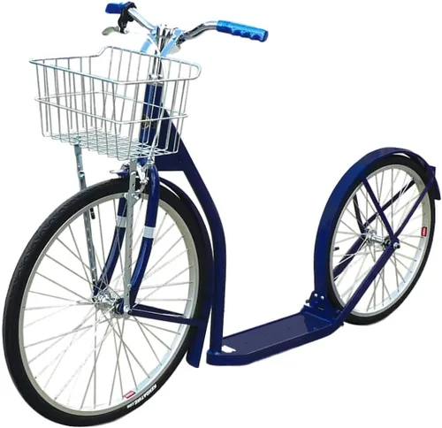 Miniatura 8 de Amish-Made Deluxe Kick Scooter Bike - Modelo 2420 - Tamaño adulto Negro