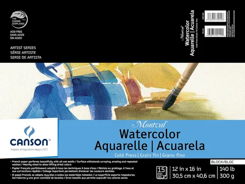 Canson Montval almohadilla de acuarela