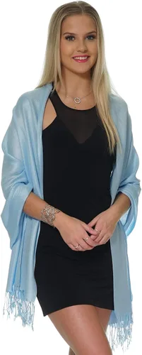 Miniatura 138 de Pashminas, chales y mantones para usar con vestidos de noche y en bodas, grandes y suaves