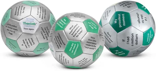 Miniatura 33 de Trainers Warehouse Colección Thumball de 6 pulgadas, 32 indicaciones para conversación, formación de equipos, relación y entrenamiento