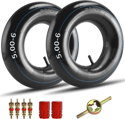Tubo interior de 13 x 5.00-6 pulgadas, repuesto de vástago de válvula recto TR13 para cortacésped, Dirt Quad Go Kart, ATV, tractores de patio de 12
