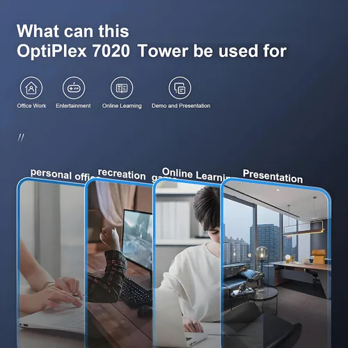 Miniatura 8 de Dell Pro Tower PC Computadora de escritorio empresarial, 14ª generación Intel 14-Core i5-14500 vPro, 16 GB DDR5 RAM, 512 GB PCIe SSD, RJ-45, HDMI
