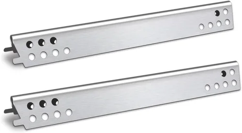 Placas de calor para parrilla Charbroil, se adapta a 2 quemadores 463673519 463673017 y 4 quemadores 463347017 463376017P1 y 5 quemadores 463275517