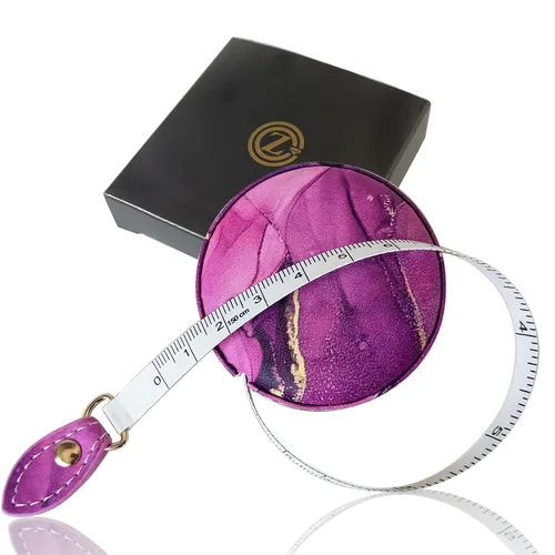 Miniatura 16 de Cinta métrica para costura, tela médica para el cuerpo, sastre, manualidades, dieta, cinta métrica de 60 pulgadas/1.5M de doble cara retráctil