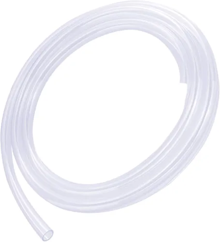 Tubo de silicona QJZXUEZHEN 1/4"(6mm) DI x 3/8"(10mm) DE Manguera de goma de silicona flexible transparente para agua y aire (3.3 pies / 1m; 6 x