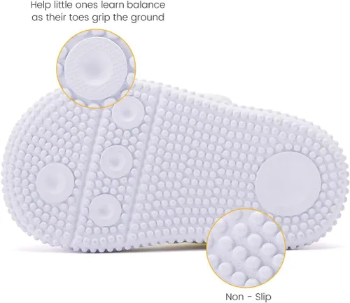 Miniatura 5 de BMCiTYBM - Zapatos para bebés y niños, niña y niño, tenis de malla transpirable, antideslizantes