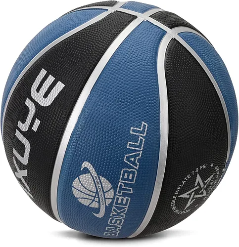 Miniatura 2 de Baloncesto para niños y adultos, tamaño 3 (22 pulgadas) y 5-7 (27.5-29.5 pulgadas) para juegos y entrenamiento en interiores/exteriores/piscina