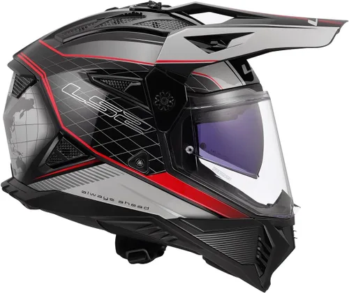 Miniatura 6 de LS2 Casco Blaze II Adventure para motocicleta con parasol