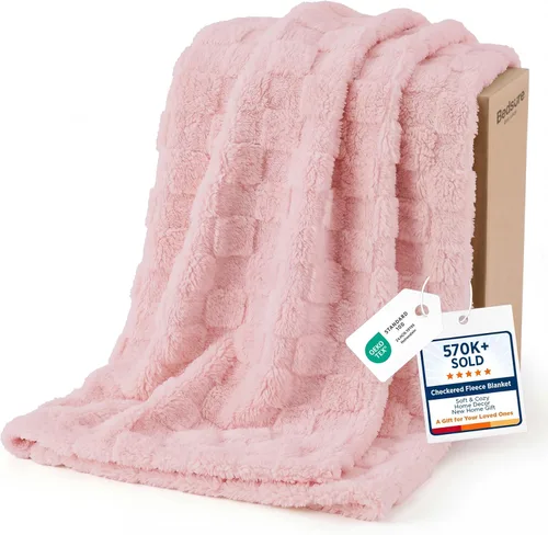 Miniatura 57 de Bedsure GentleSoft - Manta verde salvia para sofá, manta de forro polar a cuadros, regalos de Navidad para mujeres, hombres y niñas, bonita manta