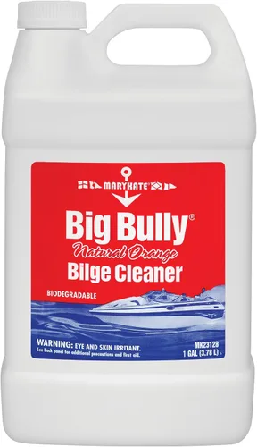 MaryKate Big-Bully MK23128 - Limpiador de sentina natural naranja - 1 galón, limpiador de cascos de achique con poder de limpieza de cítricos, ideal