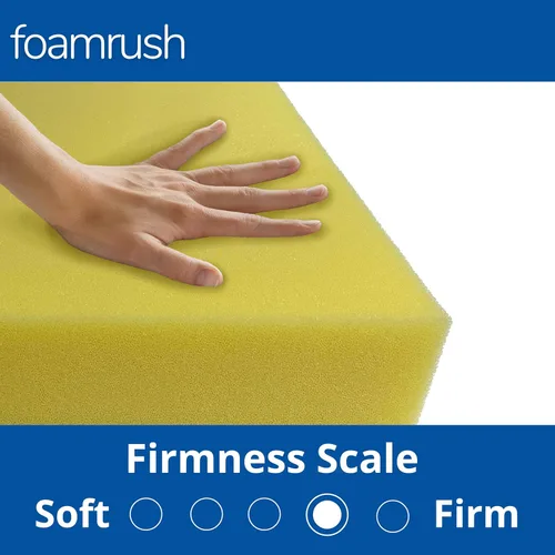 Miniatura 4 de FoamRush Hoja de espuma para tapicería de exterior de 6" x 26" x 26" de secado rápido resistente al agua para muebles de exterior y marinos