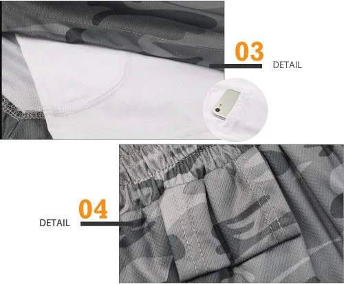 Miniatura 6 de Surenow - Pantalones cortos de correr para hombre, pantalones cortos 2 en 1 para entrenamiento, de 7 pulgadas, para yoga, deportes al aire libre