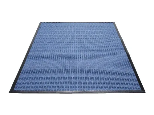 Guardian WaterGuard - Tapete para rascador de limpiaparabrisas para interiores y exteriores, goma/nailon, 2 x 3 pies, color azul