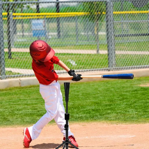 Miniatura 7 de FDLS Baseball Batting tee for Adults and Youth Teens, Portable Tripod Stand Base Tee Easy Adjustable Height 27 to 46 inches for Hitting Training