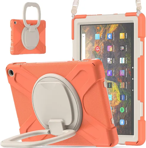 Miniatura 10 de Funda portátil de rotación de 360° para tablet Fire HD 10 y 10 Plus