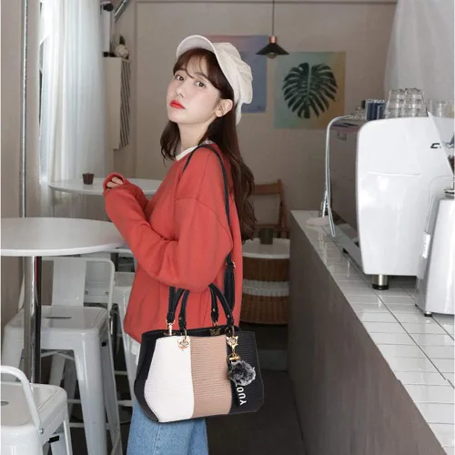 Miniatura 5 de Bolsos de mano para mujer, bolsos de mano de piel sintética, bolsos de hombro