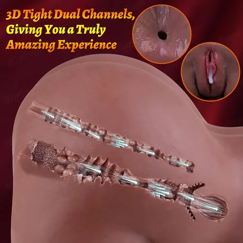 Miniatura 3 de Lifesize - Muñeca sexual grande de 32.5 libras para hombres, masturbador masculino con vagina más profunda de 2 agujeros y anal más apretado