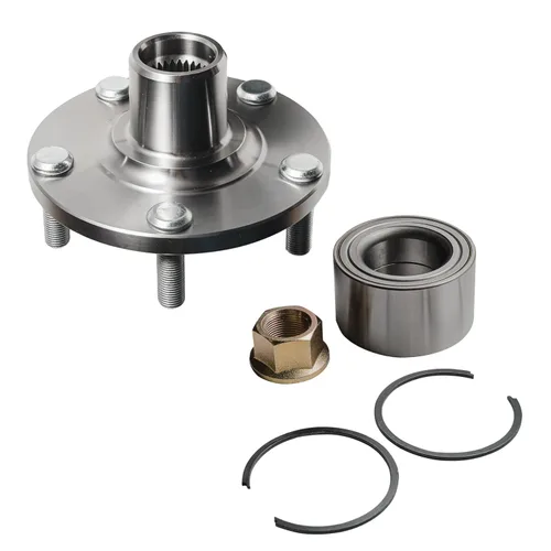 Miniatura 3 de Detroit Axle - Conjunto de cubo de rodamiento de rueda delantera para Nissan Altima 02-06 (3.5L V6)/Maxima 00-08, INFINITI I30 00-01/I35 02-04 5