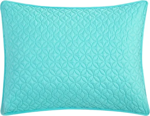Miniatura 3 de Chic Home BQS00132-AN Amandla - Juego de funda de edredón de 3 piezas, diseño geométrico de estrellas rosas, fundas de almohada decorativas