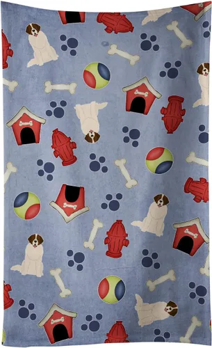 Miniatura 109 de Caroline's Treasures BB2654KTWL Dog House Collection Airedale - Toalla de cocina para invitados, toalla de baño decorativa para cara, té, paño