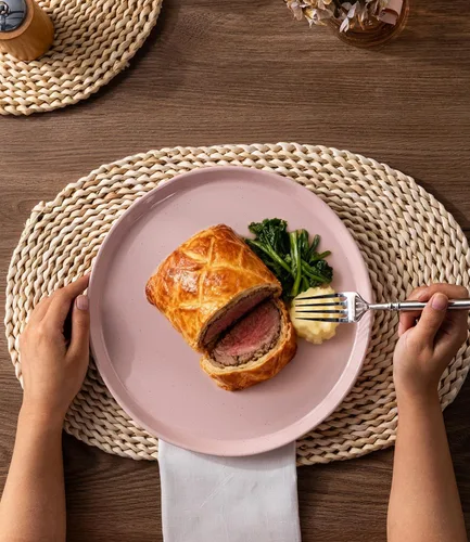 Miniatura 6 de AmorArc Juego de Platos de Aperitivo de Cerámica, Juego de 6, Platos de Gres Hechos a Mano de 21 cm para Postre, Ensalada, Aperitivo, Cena, Apto