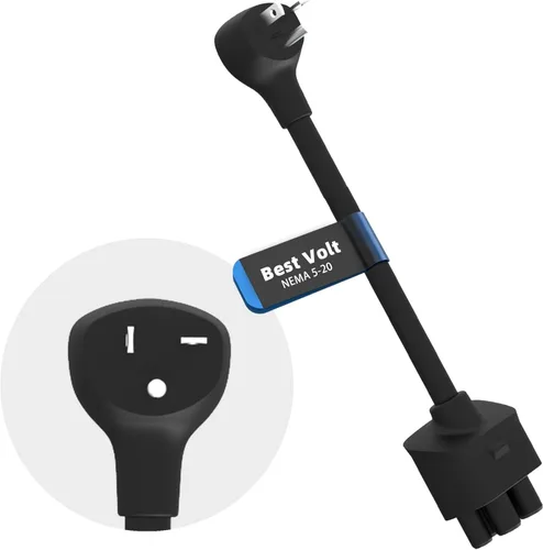 Miniatura 12 de Adaptador premium para cargador móvil Tesla Gen 2 Conecte a una toma de corriente de 240 V Carga de 32 amperios Longitud de 10 pulgadas