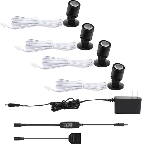 Miniatura 9 de Taysing Foco LED para interiores, mini-foco para exhibición, pinturas, imágenes, plantas, joyas, estantes, armarios, carteles, escaparate