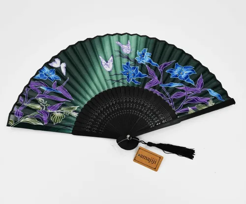 Miniatura 2 de Abanicos plegables de las mujeres ventilador de mano (HBSY-26)