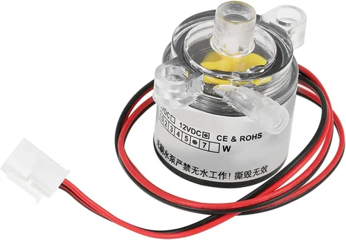 , 12V Mini sin escobillas DC grado alimenticio 6W sumergible para beber fuente exprimidor acuario, fuente, estanque de peces pequeño, sistema solar,