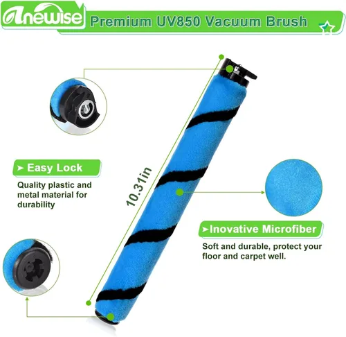 Miniatura 5 de Anewise Piezas de repuesto de cepillo, filtro y correa para Shark UV850 Performance Lift-Away ADV DuoClean PowerFins aspiradora vertical, 1 rollo