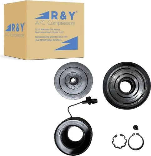 Embrague de compresor RYC A/C EG800-CL (se adapta a Mitsubishi Mirage 1.2L 2014-2020; compatible con Mitsubishi Mirage G4 1.2L 2017-2020)