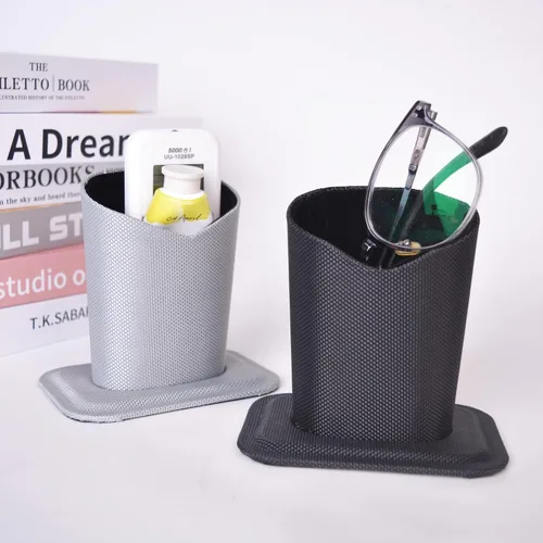 Miniatura 5 de Bleiou Paquete de 2 soportes para lentes, estuche protector para lentes, para escritorios o mesitas de noche