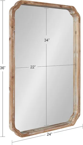 Miniatura 7 de Kate and Laurel Marston Wood Framed Wall Mirror