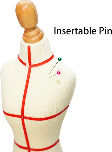 Miniatura 4 de Maniquí de forma de vestido femenino