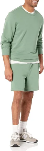 Miniatura 4 de Tienda Essentials Pantalón corto ligero de rizo francés para hombre (disponible en tallas grandes y altas)