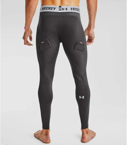 Miniatura 3 de Under Armour - Leggings de compresión de hockey para hombre