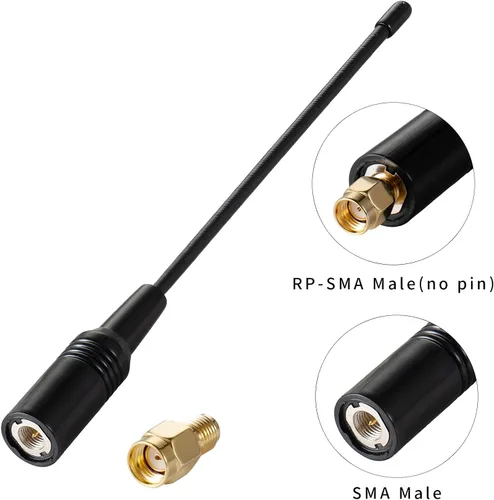 Miniatura 3 de Soft Whip - Antena de repuesto para cámara de rastreo celular compatible con Covert Spartan Spypoint Stealth Cam Tactacam Reveal Moultrie SEHMUA