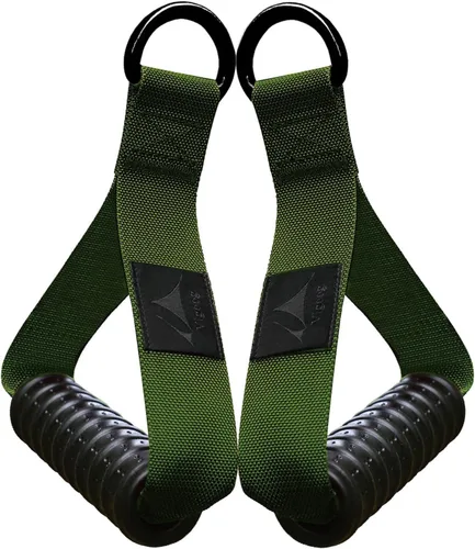 Miniatura 13 de Heavy Duty Gym Workout Handles Attachment for Cable Machine,Resistance Band,Pulley System Home Exercise Equipment, Comfortable and Stronger Grip