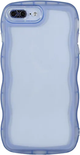 Miniatura 20 de Funda transparente compatible con iPhone 11 Pro, bonita funda delgada de silicona suave, antiarañazos, a prueba de golpes, para mujeres y niñas, Azul