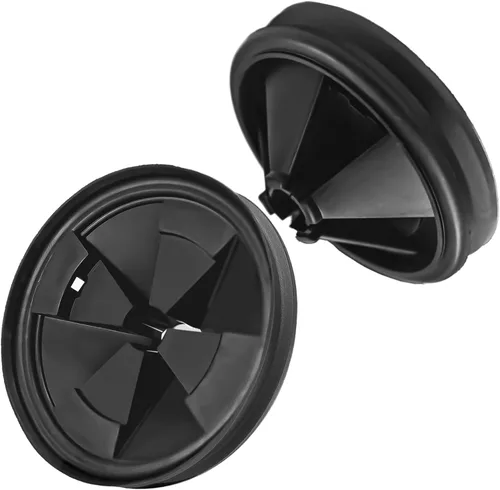 Miniatura 8 de 2 unidades de 3 1/8 pulgadas de eliminación de basura deflector de fregadero, cubierta silenciosa para eliminación de basura, deflector de fregadero