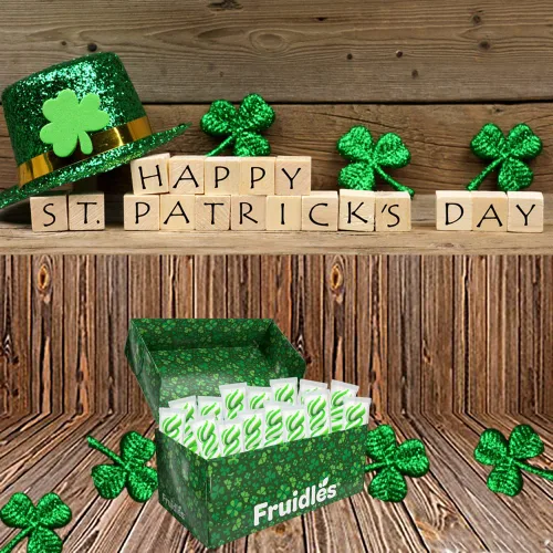 Miniatura 5 de Paletas de torsión del día de San Patricio, caja de recuerdos de fiesta, envueltas individualmente (paquete de 24)