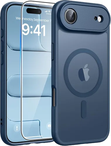 Miniatura 281 de FNTCASE - Funda para iPhone 16 Pro: magnética, mate, translúcida, de grado militar, protectora contra caídas, resistente, fina, duradera y a prueba