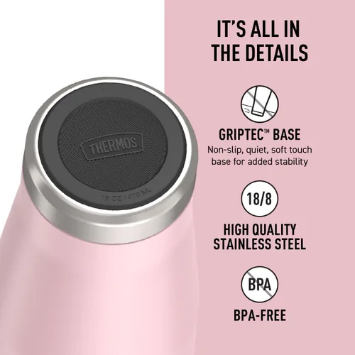 Miniatura 4 de THERMOS ICON SERIES, Vaso de Acero Inoxidable, Glacier, 16 oz